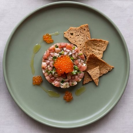 Tartar med rom och knäcke